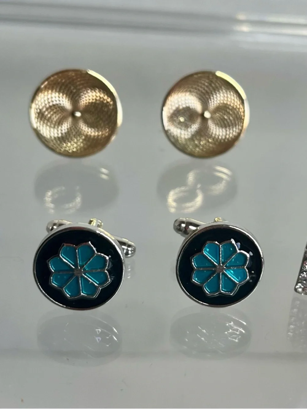 NEW ASSORTED SETS (6) MEN'S CUFF LINKS - HIGH FASHION/WEDDING/PROM